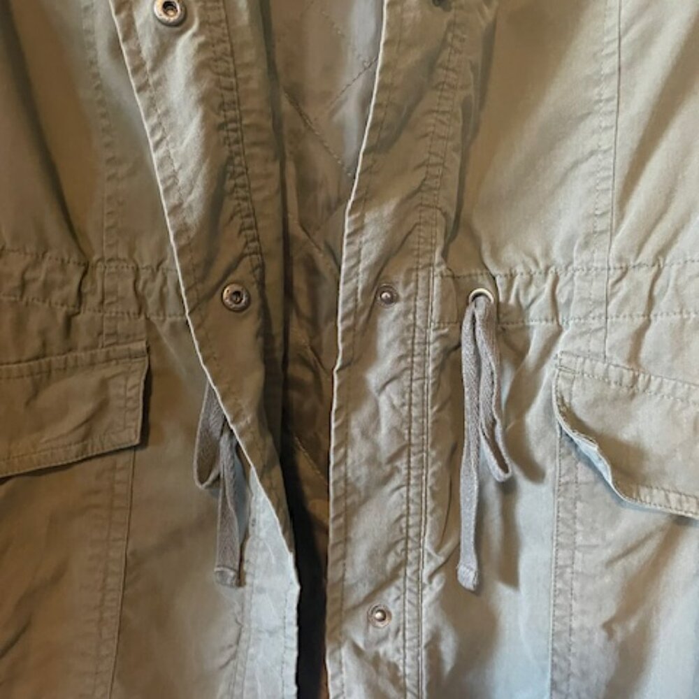 Torrid Utility Hooded Jacket In Torrid Size 2 Oli… - image 3